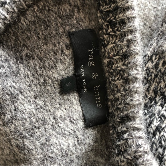 Rag & Bone two tone sweater - Picture 4 of 6